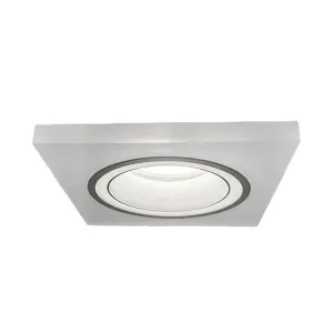 Светильник встраиваемый TruEnergy Simple 21240 под лампу GU10 IP20 акрил матовый квадрат белый