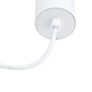 Светильник подвесной TruEnergy Modern 21324 с матовым кольцом с цоколем GU10 55*280 мм