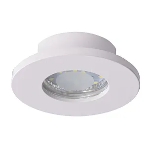 Светильник встраиваемый TruEnergy Flare 21243 под лампу с цоколем GU10 алюминий белый