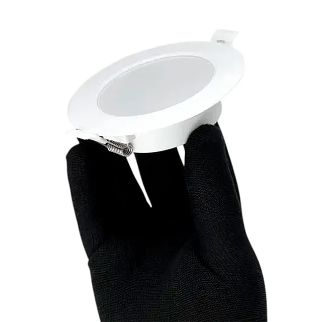 Светильник светодиодный TruEnergy Fit 10080 ультратонкий круг 5W 4000K IP20 пластик белый