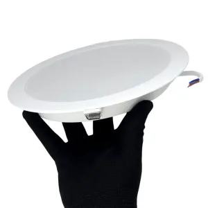 Светильник светодиодный TruEnergy Fit 10084 ультратонкий круг 20W 4000K IP20 пластик белый