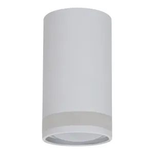 Светильник накладной TruEnergy Modern 21305 с матовым кольцом под лампу GU10 55*100 мм белый