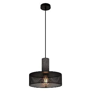 Светильник подвесной TruEnergy Modern 21407 под лампу E27 120*260 мм цилиндрический серый