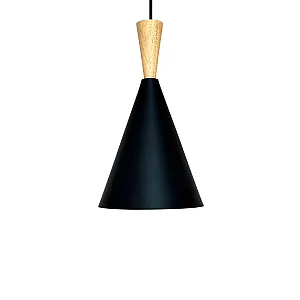 Светильник подвесной TruEnergy Mould 21470 под лампу с цоколем E27 190*310 мм металл+дерево