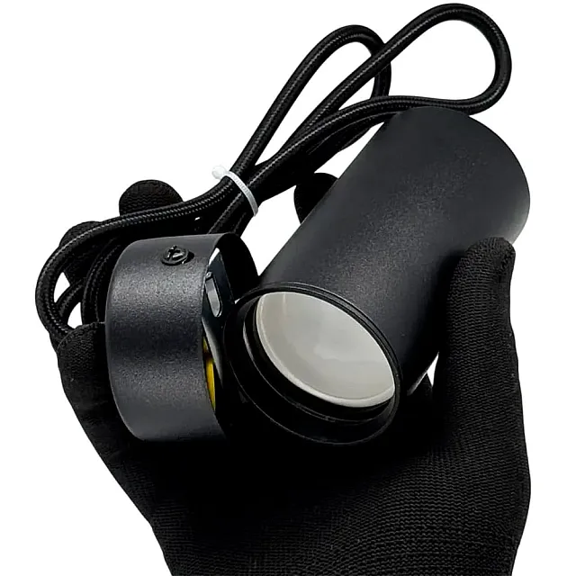 Светильник подвесной TruEnergy Modern 21328 под лампу с цоколем GU10 55*100 мм алюминий черный