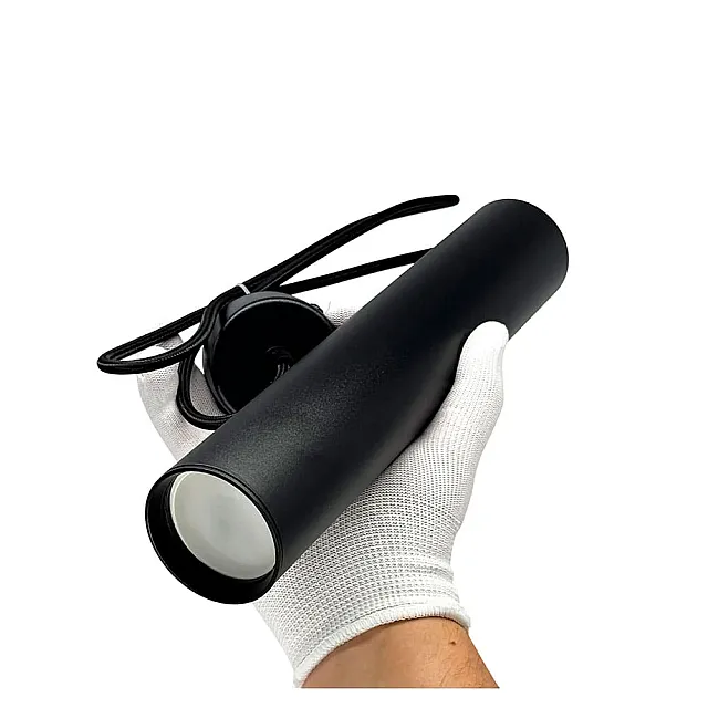 Светильник подвесной TruEnergy Modern 21326 под лампу с цоколем GU10 55*280 мм алюминий черный