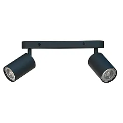 Светильник накладной TruEnergy Modern 21360 двойной поворотный под лампы 2*GU10 черный