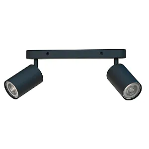 Светильник накладной TruEnergy Modern 21360 двойной поворотный под лампы 2*GU10 черный