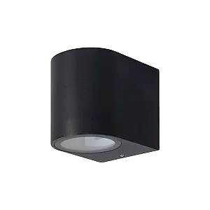 Светильник TruEnergy Park 26007 фасадный под лампу с цоколем GU10 76*68*80 мм IP54 алюминий черный