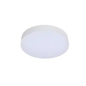 Светильник накладной TruEnergy Aura 11150 8W 4000K 105 мм круг пластик белый