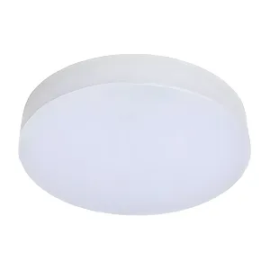 Светильник накладной TruEnergy Aura 11152 22W 4000K 205 мм круг пластик белый