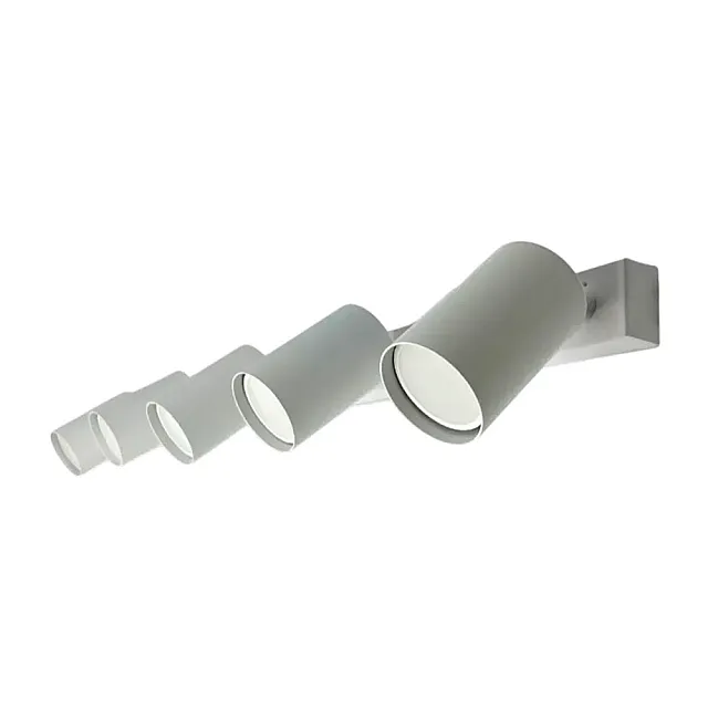 Светильник накладной TruEnergy Modern 21371 поворотный под лампу 5*GU10 металл белый