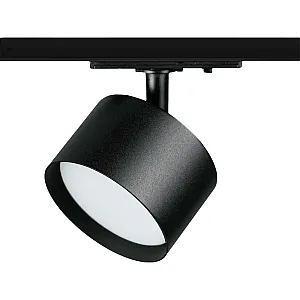 Светильник трековый TruEnergy Track 21132 однофазный под лампу GX53 металл круг черный