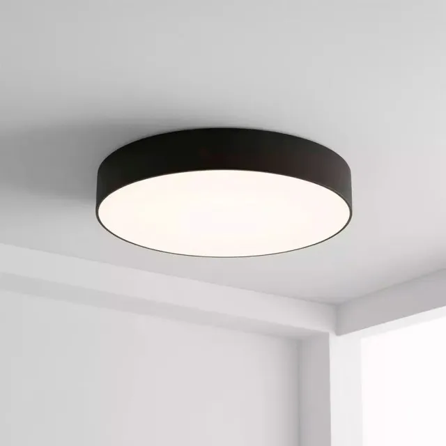 Светильник накладной TruEnergy Aura 11164 15W 4000K круг IP20 пластик черный