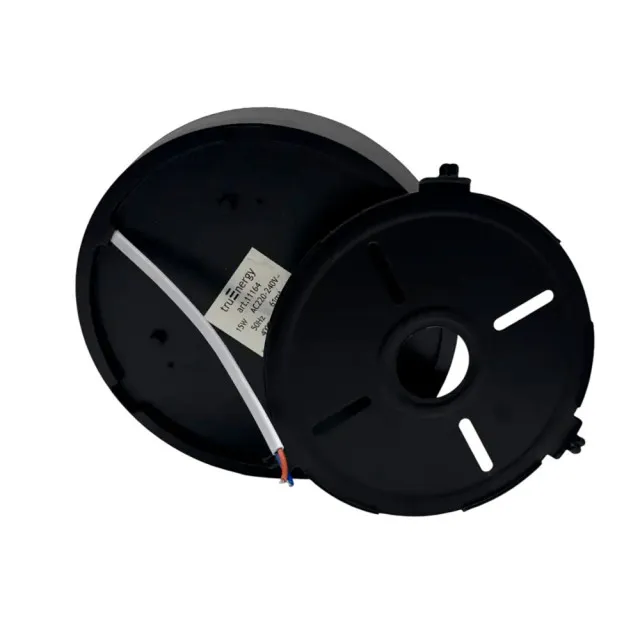 Светильник накладной TruEnergy Aura 11164 15W 4000K круг IP20 пластик черный