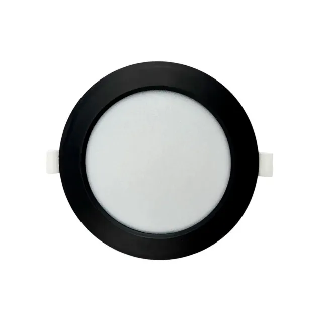 Светильник TruEnergy Fit 10088 круг 9W 4000K IP20 пластик ультратонкий черный