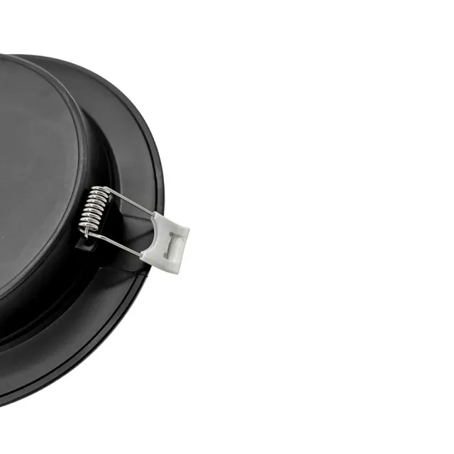 Светильник TruEnergy Fit 10088 круг 9W 4000K IP20 пластик ультратонкий черный