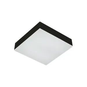 Светильник накладной TruEnergy Aura 11169 12W 4000K квадрат IP20 пластик черный