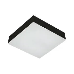 Светильник накладной TruEnergy Aura 11170 18W 4000K квадрат IP20 пластик черный