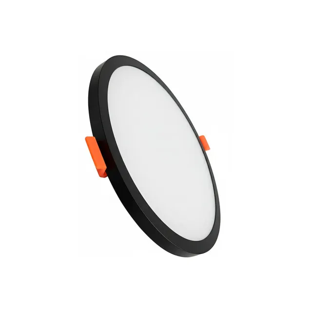 Светильник TruEnergy Light Premium 10725 ультратонкий со встроенным трансформатором круг 8W 4000K пластик черный