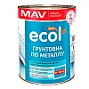 Грунтовка MAV Ecol ГФ-021 по металлу красно-коричневая 1 л