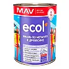 Эмаль MAV Ecol ПФ-115 по металлу и древесине бирюзовая глянцевая 1 л