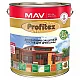 Состав декоративно-защитный MAV Profitex для древесины красное дерево 3 л