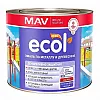 Эмаль MAV Ecol ПФ-115 по металлу и древесине карамель глянцевая 2.4 л
