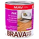 Лак MAV Brava Alkyd 2122 для паркета и изделий из древесины бесцветный глянцевый 3 л
