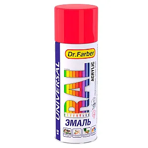 Эмаль-аэрозоль MAV Dr.Farber 07146-270 акриловая универсальная RAL 8011 орехово-коричневая глянцевая 520 мл