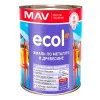 Эмаль MAV Ecol ПФ-115 по металлу и древесине графит глянцевая 1 л