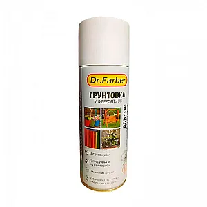 Грунтовка-аэрозоль MAV Dr.Farber 12575-270 акриловая универсальная белая 520 мл