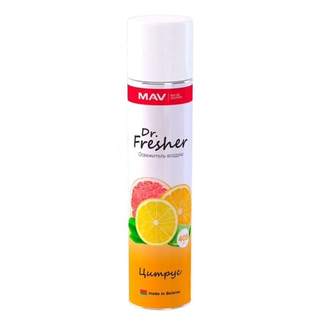 Освежитель воздуха MAV Dr.Fresh цитрус 405 мл Освежитель воздуха MAV Dr.Fresh цитрус 405 мл
