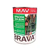 Краска MAV Brava Эко-Дом база TR полуглянцевая 0.9 л