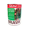 Краска MAV Brava Эко-Дом база TR полуматовая 0.9 л