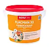 Краска MAV Flagman 33 Универсальная белая матовая 3 л