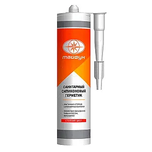 Герметик силиконовый Тайфун 118 жасминовый 280 мл