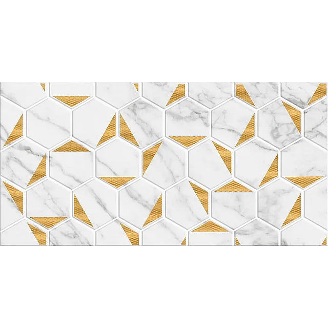 Плитка Beryoza Ceramica ВК Marble Gold глазурованная 600*300*9 мм