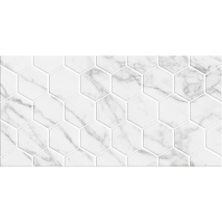 Плитка Beryoza Ceramica Marble Гексо глазурованная 600*300*9 мм