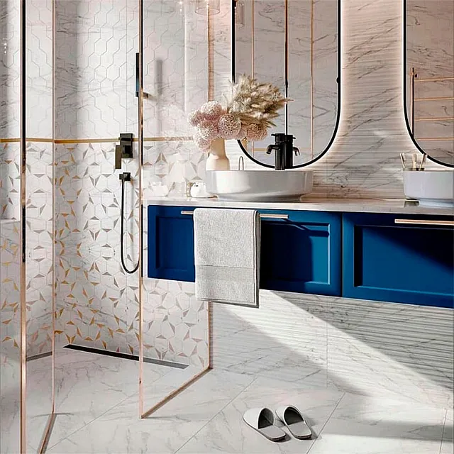 Плитка Beryoza Ceramica Marble Wave глазурованная 600*300*9 мм