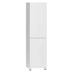 Шкаф Belux Неаполь П 50 К белый глянцевый Шкаф Belux Неаполь П 50 К белый глянцевый