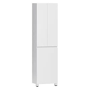 Шкаф Belux Неаполь П 50 К белый глянцевый