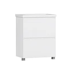 Тумба под умывальник Belux Киото Н 70-02 белый глянцевый Тумба под умывальник Belux Киото Н 70-02 белый глянцевый