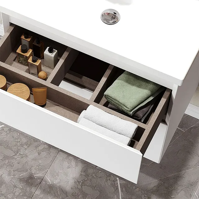 Тумба под умывальник Belux Киото Н 70-02 белый глянцевый