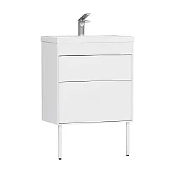 Тумба под умывальник Belux Порто Н 60-02 белый глянцевый Тумба под умывальник Belux Порто Н 60-02 белый глянцевый