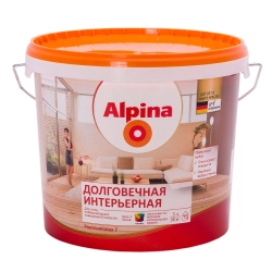 Краска Alpina Долговечная интерьерная База 1 белая 5 л
