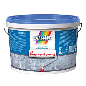 Краска Diamant Надежный фасад белая 10 л