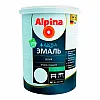 Эмаль Alpina Аква акриловая белая шелковисто-матовая 0.9 л