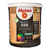 Лак Alpina Аква для стен и потолков шелковисто-матовый 2.5 л