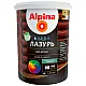 Лак Alpina Аква Лазурь для дерева бесцветный 0.9 л